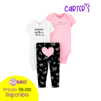 Set X 3 Piezas corazones