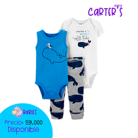 Set x 3 Piezas ballenas