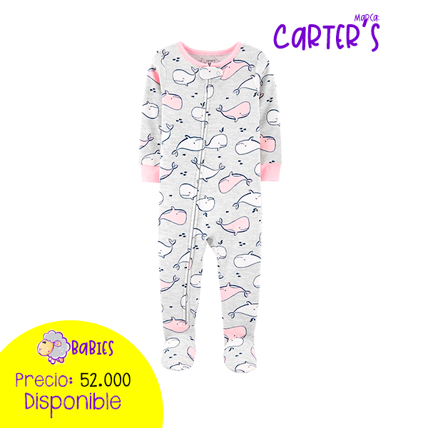 Pijama entera ballenitas