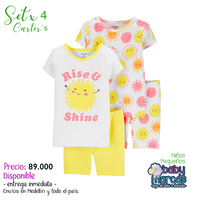 Set X 4 Piezas Pijamas Solecitos