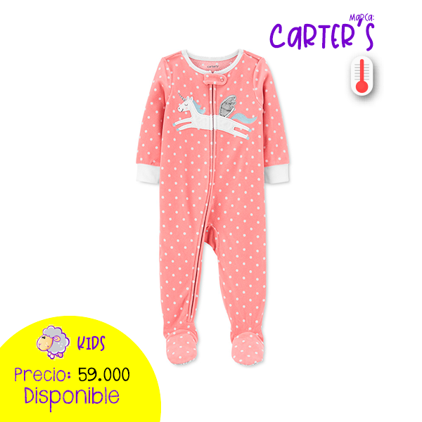 Pijamas térmica entera Unicornio