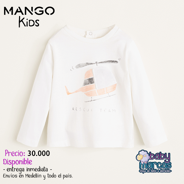 Camiseta Helicóptero Interactiva