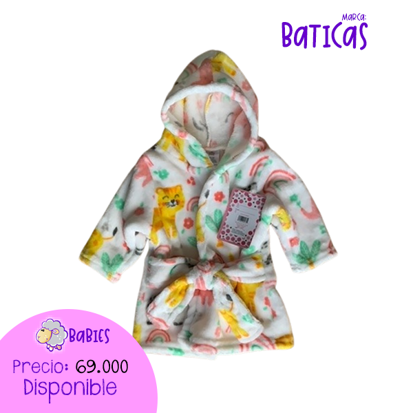 Bata arcoiris y animales