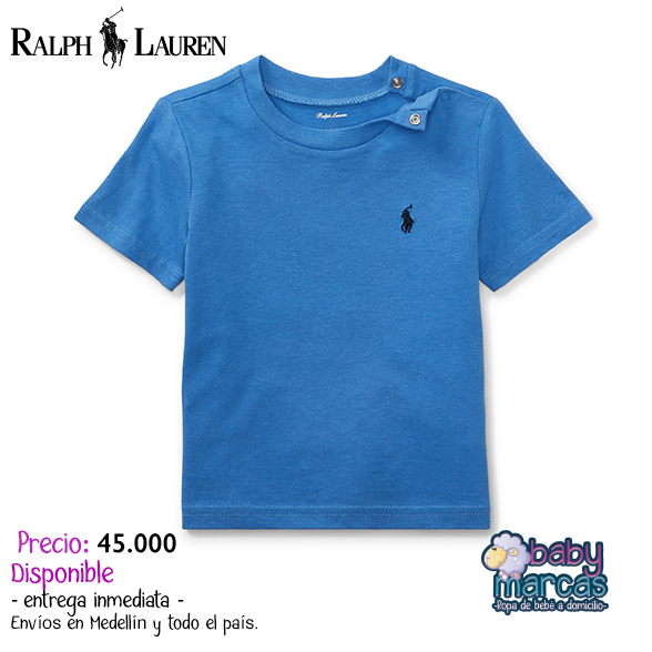 Cotton Jersey Crewneck T-Shirt
