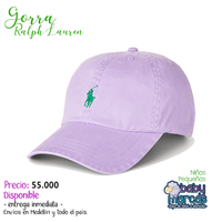Gorra 4-7 Años Lila Ralph Lauren