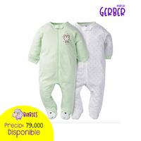 Set x 2 pijamas enteras ositos