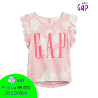 Camiseta con logo GAP rosado en Tie Dye