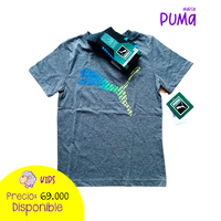 Camiseta gris Puma + medias