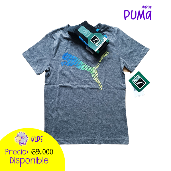 Camiseta gris Puma + medias