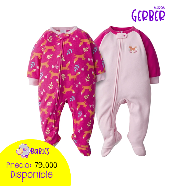 Set X 2 Pijamas Zorritos